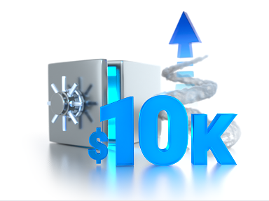 Claim up to $10,000 Deposit Bonus